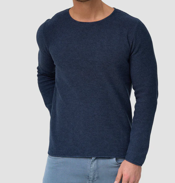 Variant image for Herrenpullover Zipper Stil 100% Baumwolle Italienisches Design-25