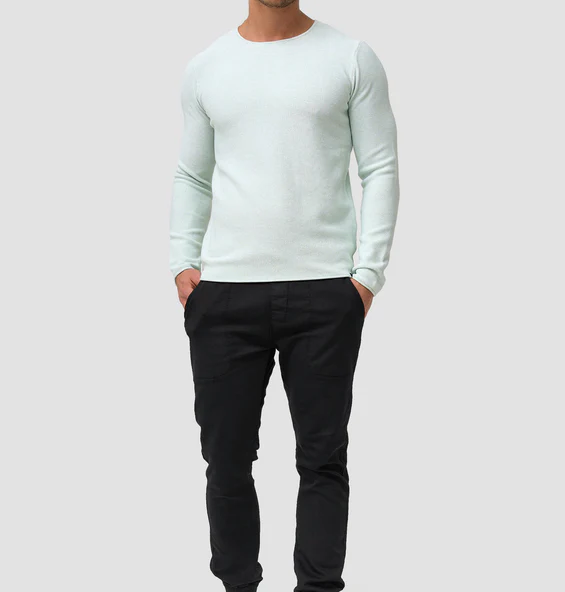 Variant image for Herrenpullover Zipper Stil 100% Baumwolle Italienisches Design-41