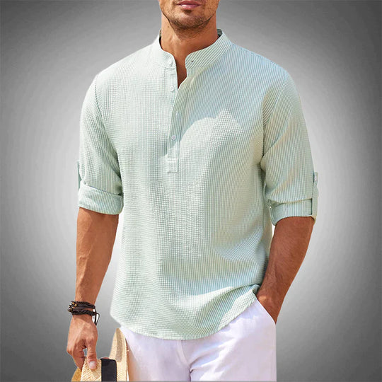 Variant image for Herren Hemd Langarm Elegantes Design Hochwertige Baumwolle-17