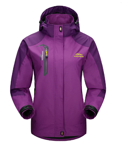 Mit Fleece gefütterte Damenjacke