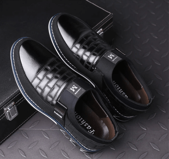 Atmungsaktive Lederschuhe Für Männer