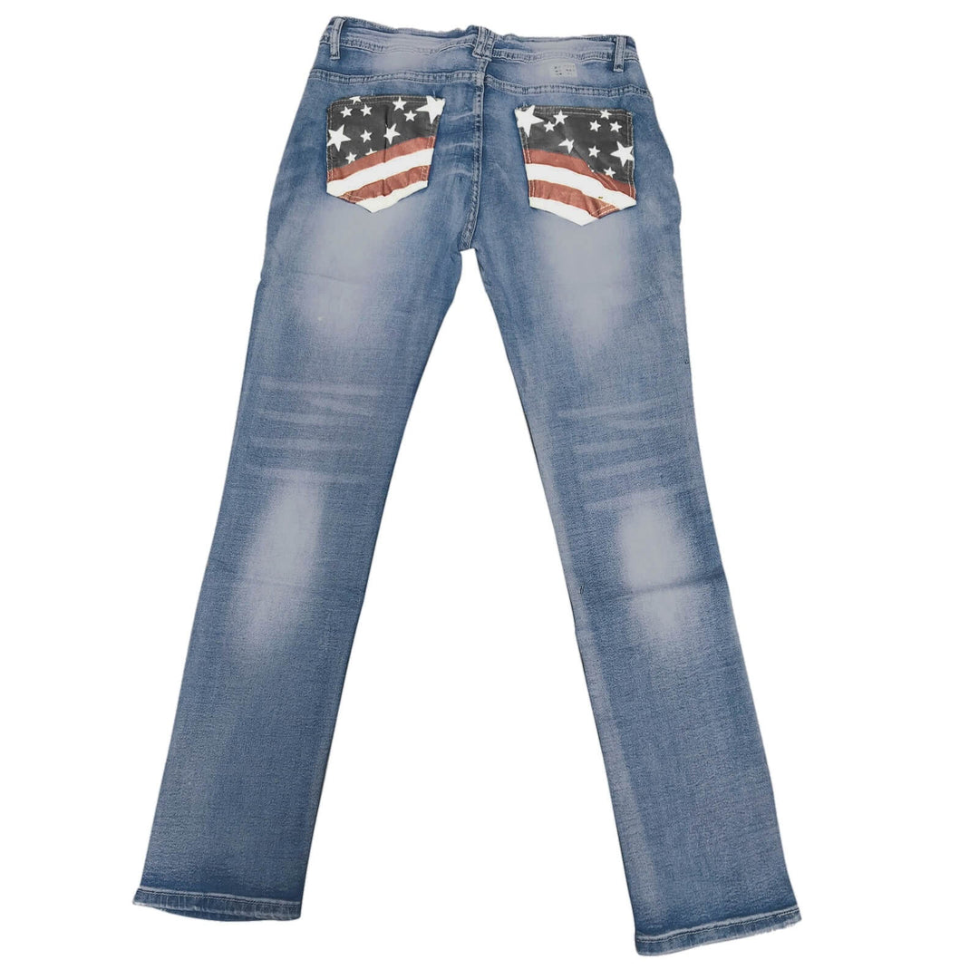 Bootcut-Jeans Aus Denim
