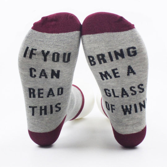 Bring Mir Wein Socken