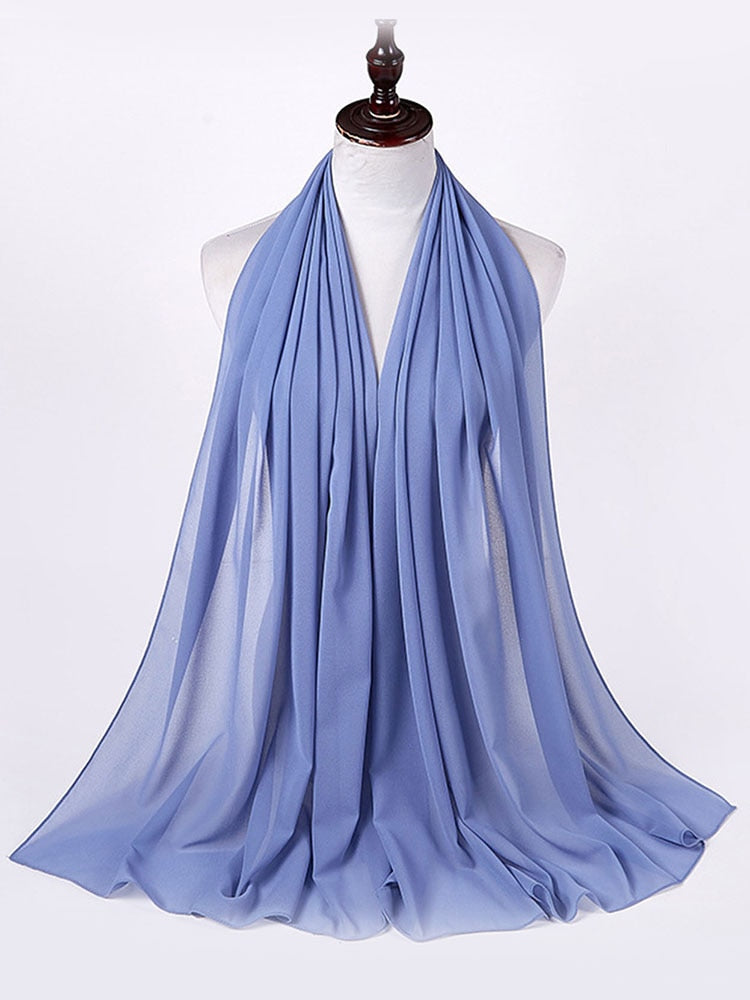 Chiffon Hijab Stirnband