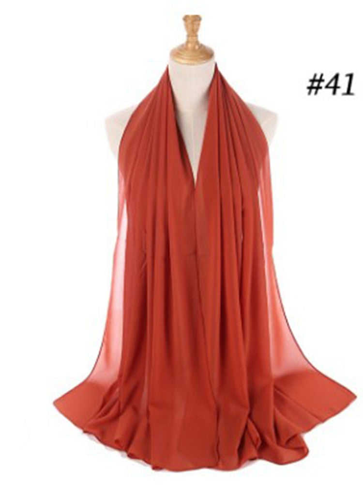 Chiffon Hijab Stirnband