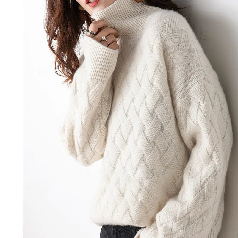 Damen Cashmere Pullover Elegante Zeitlose Mode 2