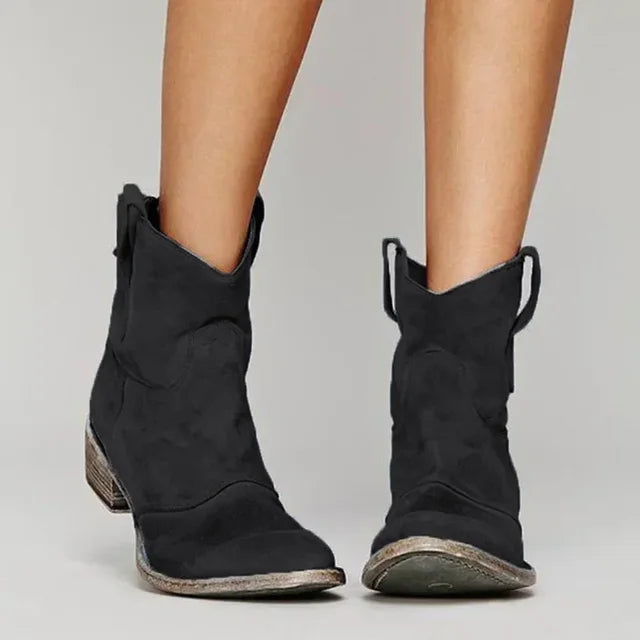 Damen Cowboystiefel Klassisch 1