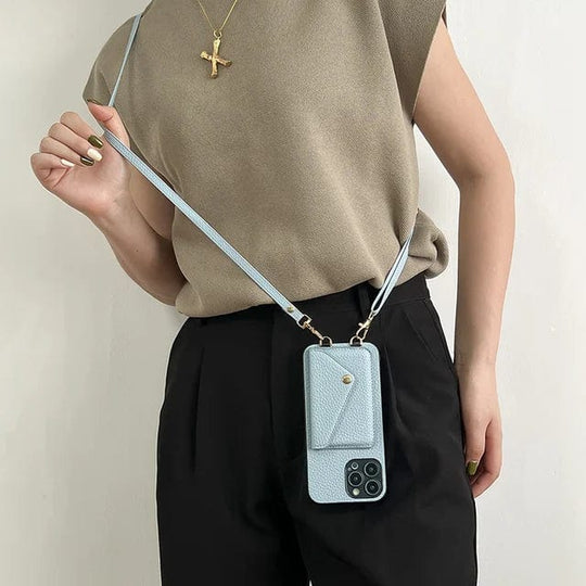Damen Crossbody Handyhülle mit verstellbarem Band 1