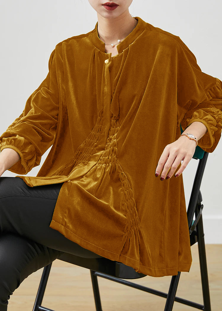 Damen Hemd Oversized Army Grün Trendy Look 7
