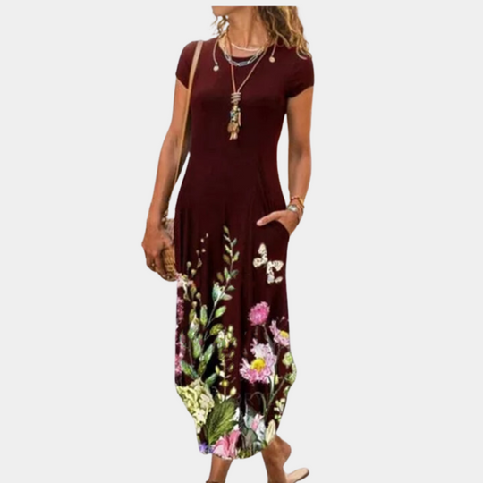 Damen Kleid Modernes Design Vielseitig Tragbar Hochwertige Stoffe 4