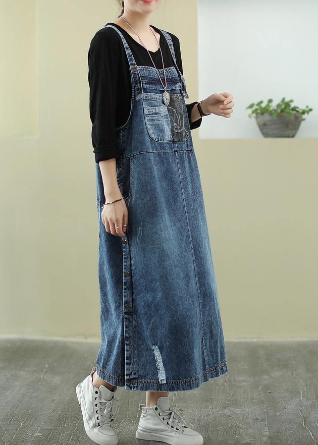 Damen Maxikleid mit Schlitzausschnitt 2