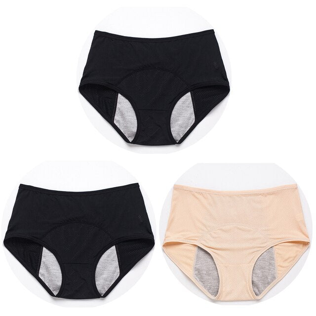Damen Nahtloser Slip mit 360° Auslaufschutz für Optimalen Komfort 15