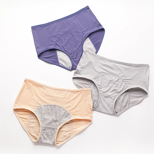 Damen Nahtloser Slip mit 360° Auslaufschutz für Optimalen Komfort 2