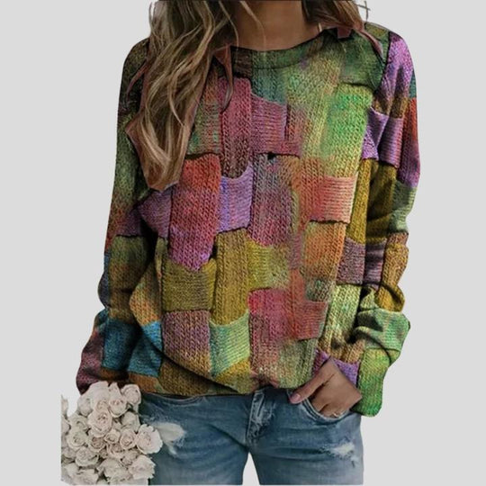 Damen Pullover Lässiger Stil Weicher Stoff 0