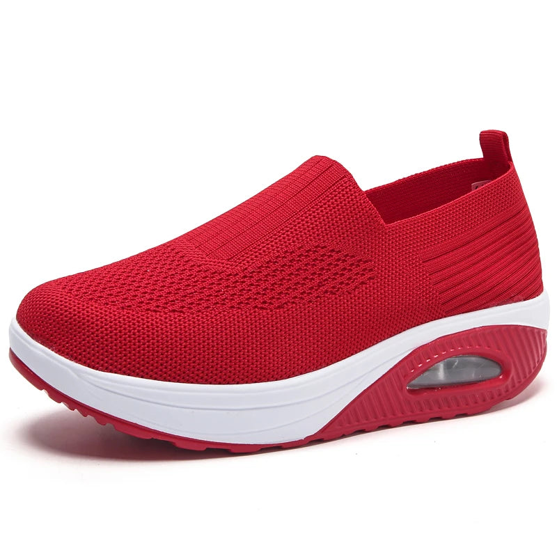 Damen Sportliche Schuhe mit Luftpolster und Rutschfester Sohle 10