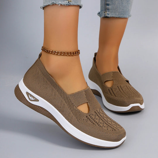 Damen Sportschuhe Atmungsaktiv Leicht Flach 10