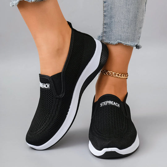 Damen Sportschuhe Atmungsaktiv Leicht Flach für Alltag und Freizeit 1
