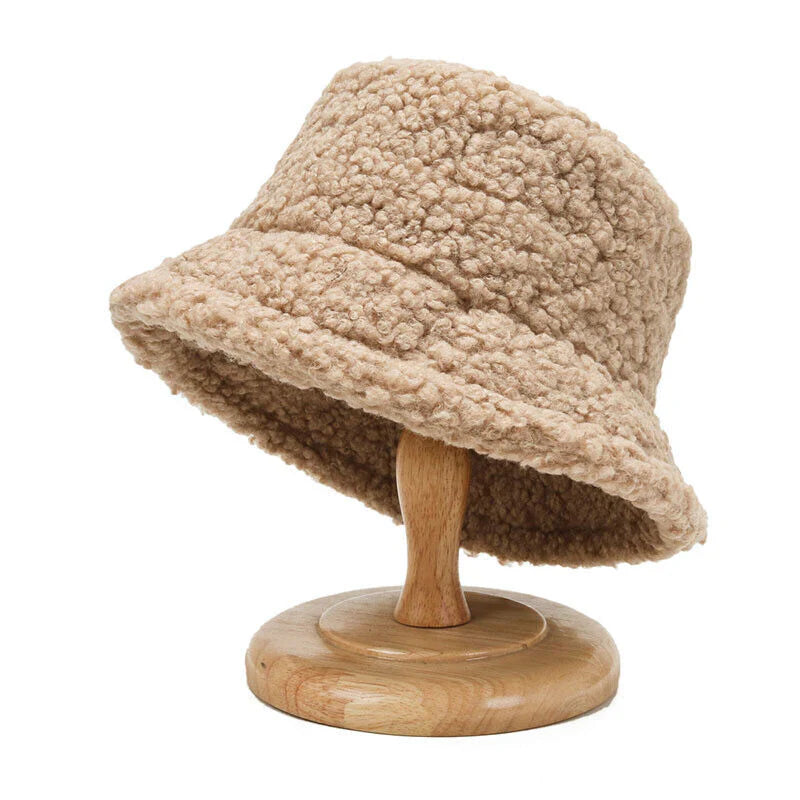 Damen Teddy Bucket Hut Winterlich Modisch und Trendy 2