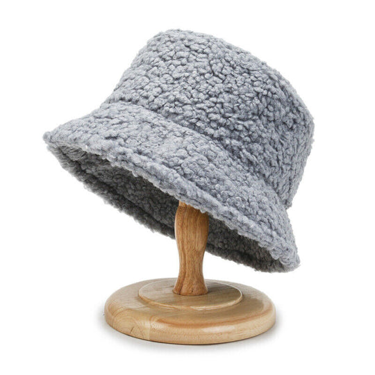 Damen Teddy Bucket Hut Winterlich Modisch und Trendy 4