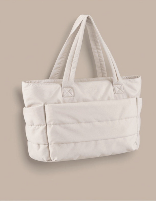 Damen Tote Bag Trendy Puffer Design 1