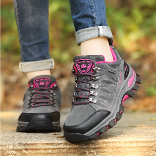 Damen Wanderschuhe für Outdoor-Aktivitäten mit rutschfester Sohle 5