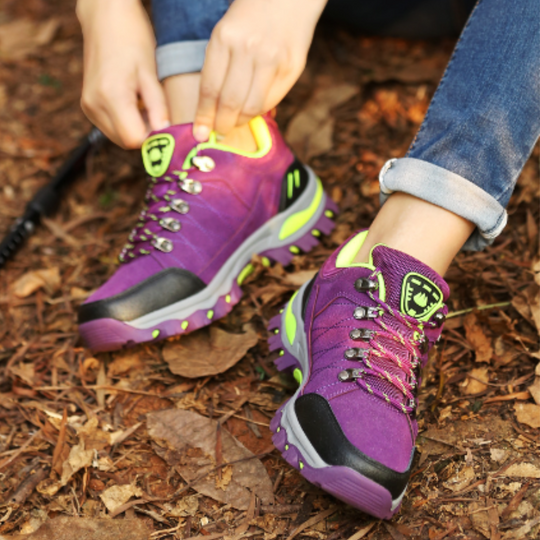 Damen Wanderschuhe für Outdoor-Aktivitäten mit rutschfester Sohle 6