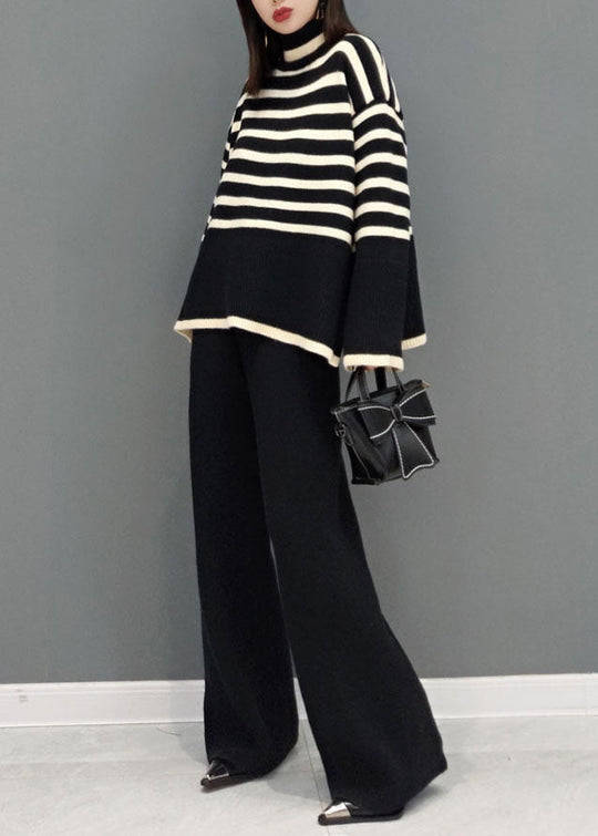 Damen Zweiteiliges Anzug-Set mit Rollkragenpullover 2