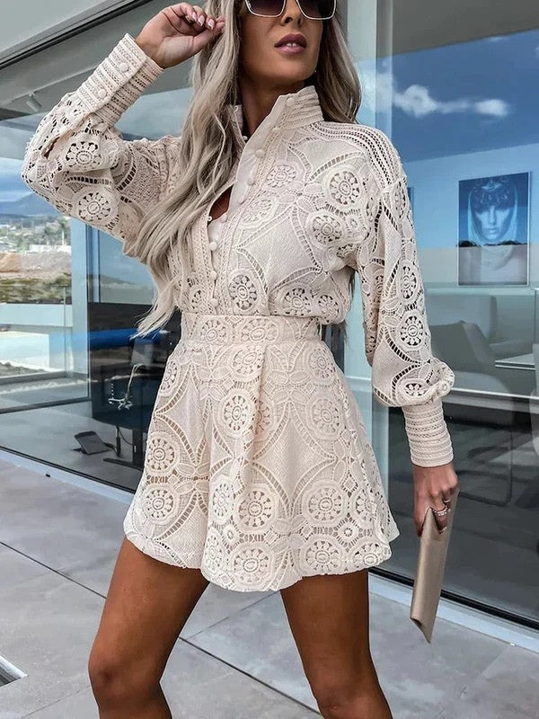 Damen Zweiteiliges Set Ibiza Stil 3