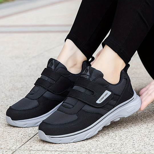 Damen und Herren Komfort Schuhe mit Klettverschluss 0