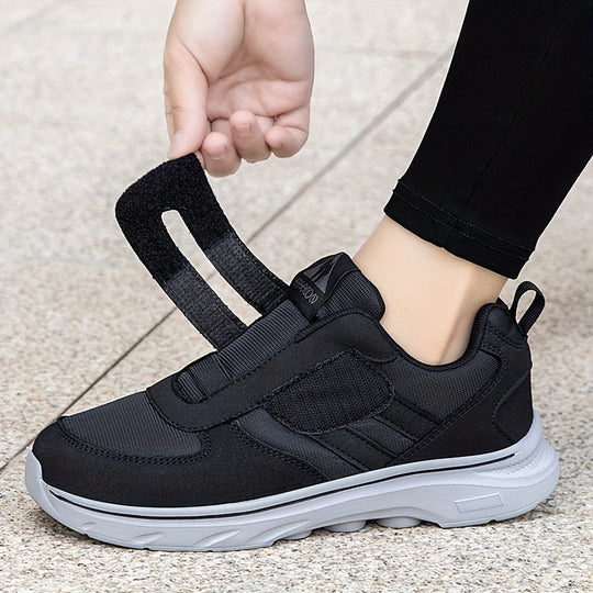 Damen und Herren Komfort Schuhe mit Klettverschluss 1
