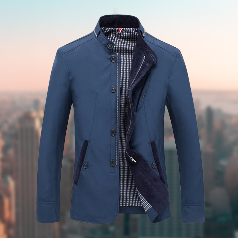 Variant image for Herrenjacke Elegantes Design Warm Mischfaser für Business und Freizeit-1