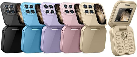 Faltbares Mini-Handy FlipLite mit Dual-SIM und HD-Kamera 5