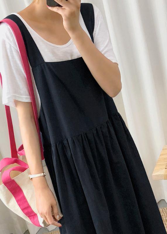 Frauen Spaghettiträger Kleid Cinched 2