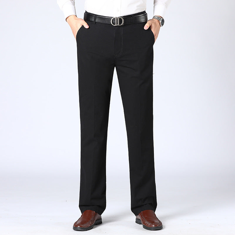 Variant image for Herren Anzughose Business Stil Weicher Stoff Moderne Passform-7
