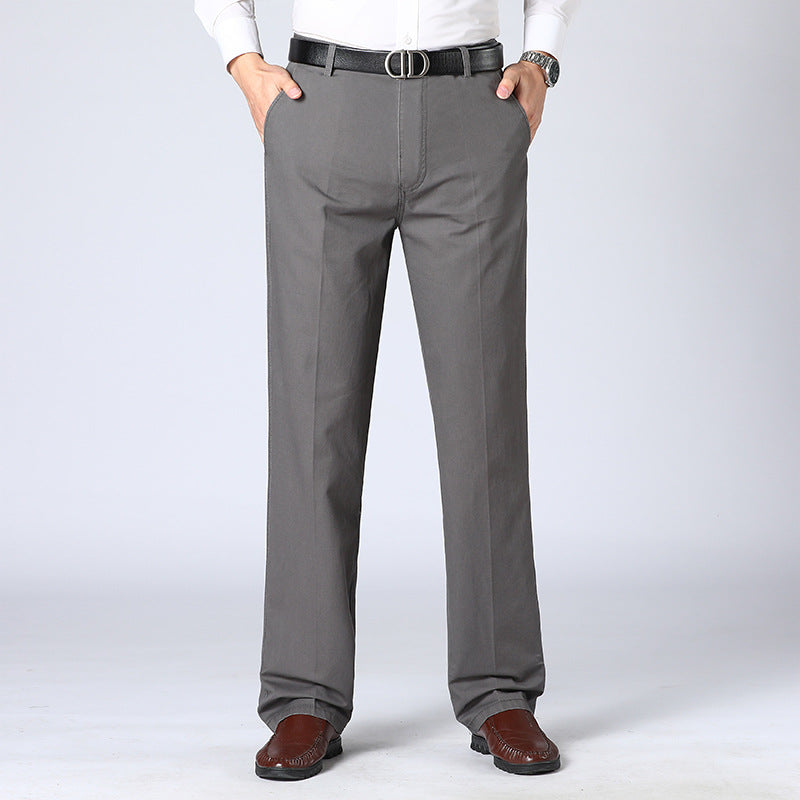 Variant image for Herren Anzughose Business Stil Weicher Stoff Moderne Passform-19