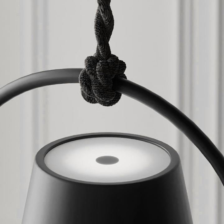 Hängelampe Schwarz Minimalistisch Für Innen Und Außen Mit Touch-Dim-Funktion 8