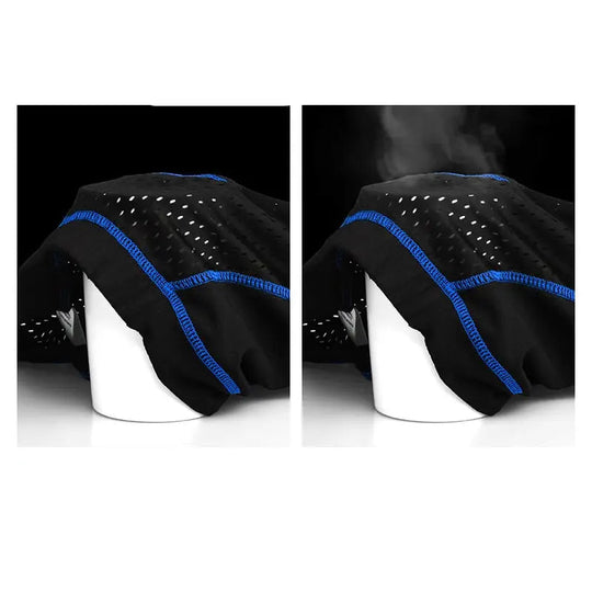 Herren Fahrradhose Lang mit 5D Polsterung und Anti-Rutsch Beinabschlüssen aus Atmungsaktivem LYCRA 2