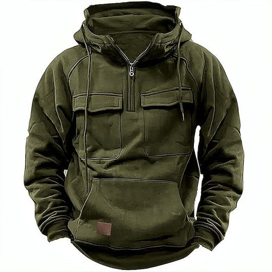Herren Hoodie Kapuzenpullover Modernes Design für Winter Freizeit 3