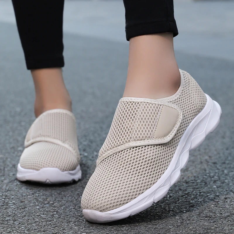 Herren Komfort Schuhe für breite Füße mit verstellbarem Design 4