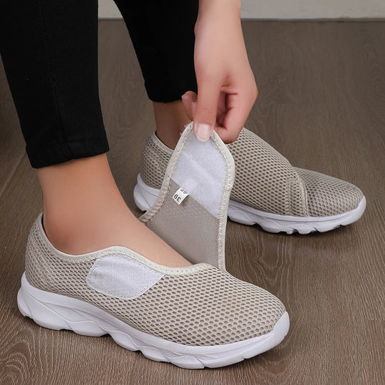 Herren Komfort Schuhe für breite Füße mit verstellbarem Design 8