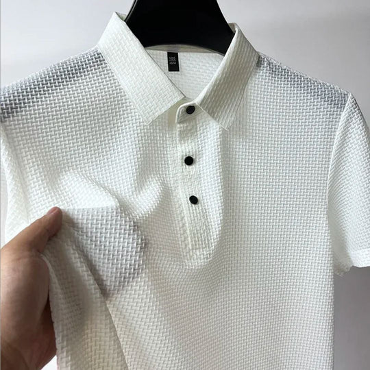 Herren Polo Shirt Leichtes Atmungsaktives Design 4