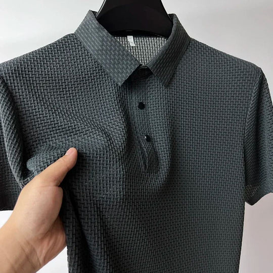 Herren Polo Shirt Leichtes Atmungsaktives Design 9