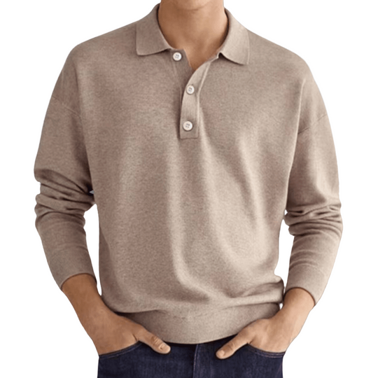 Herren Polohemd Klassisch Baumwolle Komfortabel Regular Fit 0