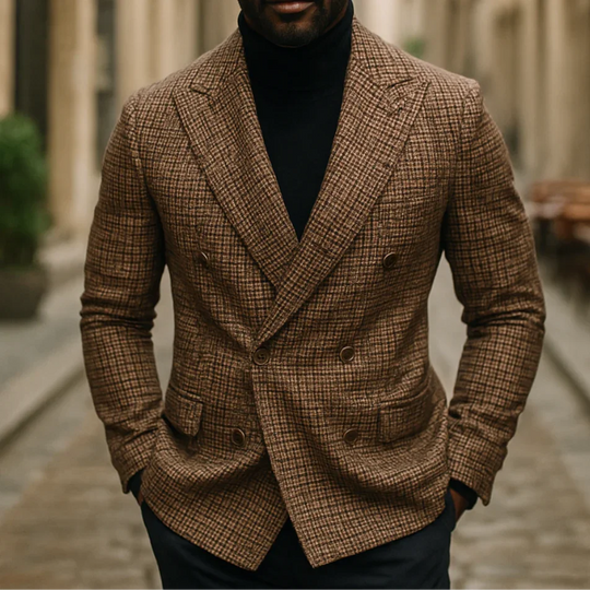 Herren Sakko Modern Fit Stilvoller Blazer für Formelle Anlässe und Freizeit 4