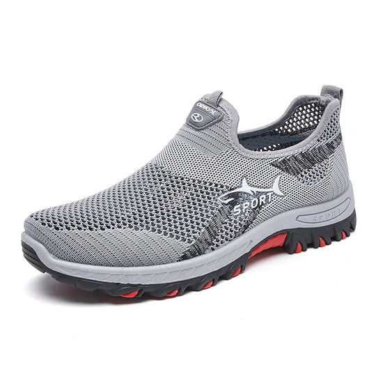 Herren Sneakers Atmungsaktiv Mesh Freizeit Schuhe für Sport und Alltag 4