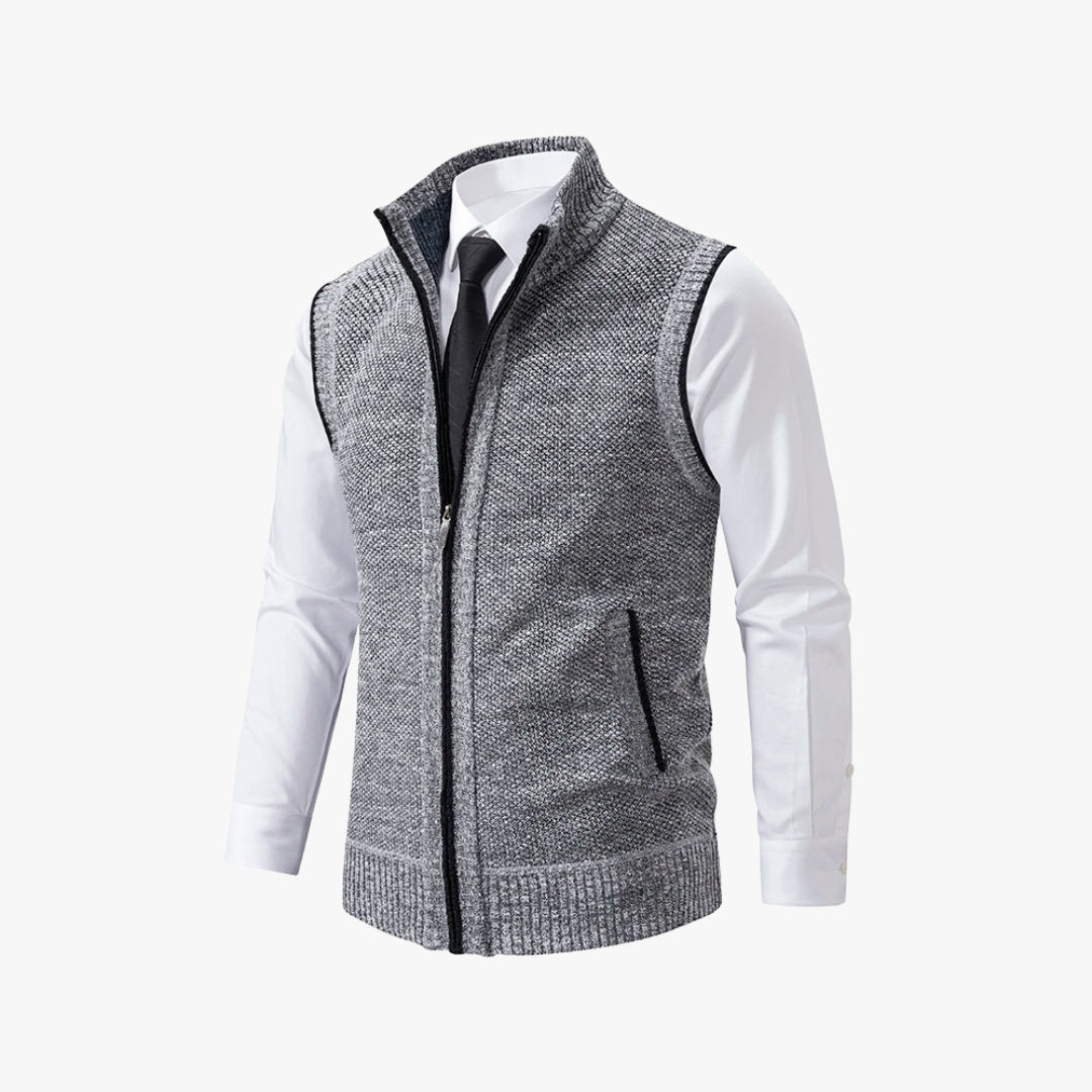 Herren Weste Klassisch Modernes Design Aus Hochwertigem Stoff 4
