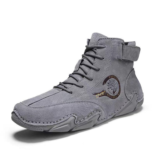 Herren Winterstiefel Bequem für Aktive Tage mit Gepolsterter Sohle 0