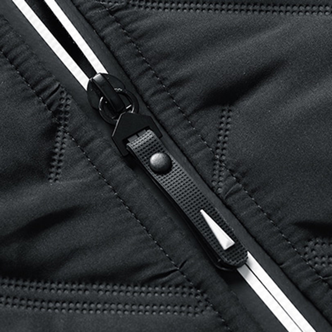 Herrenjacke Fleece Warm Wetterfest Modern Langarm 4