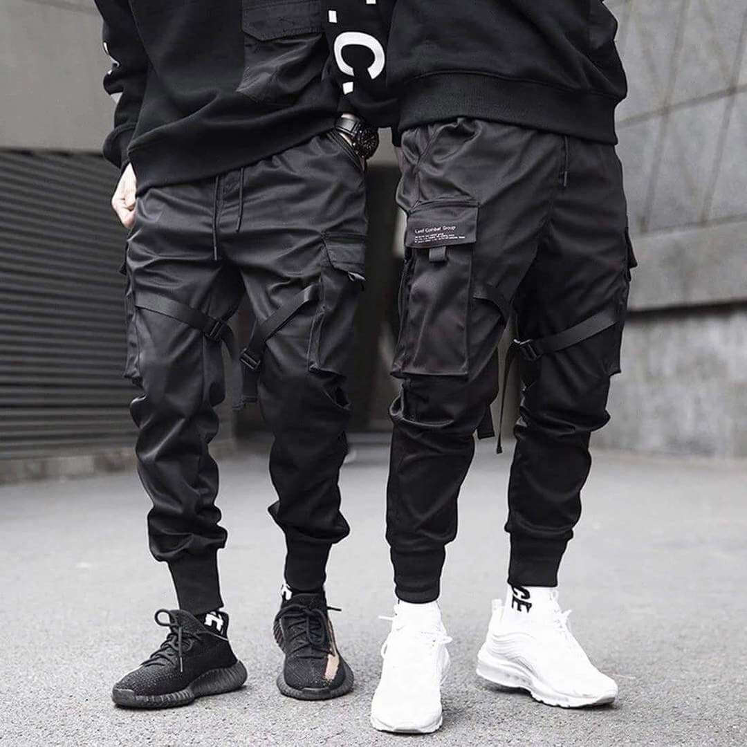 Hip Hop Cargo-Hose Mit Mehreren Taschen