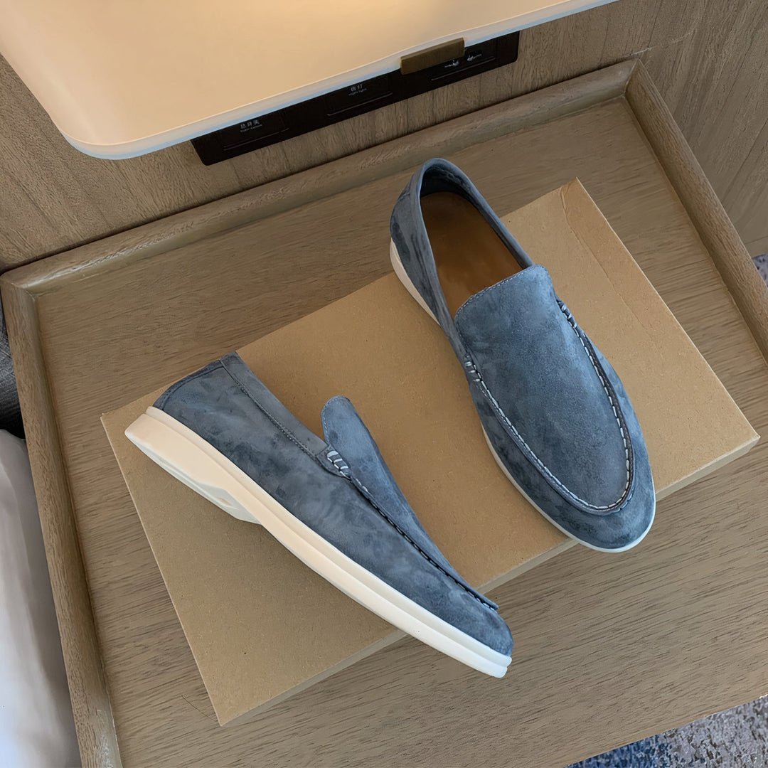 Herren Schuhe Lederloafer Vintage Stil PU-Leder-5